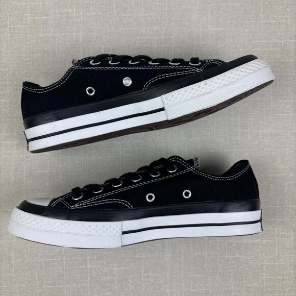 🏴☠️ 2020 Converse x Moncler x Fragment Chuck Taylor All Star 70 “Black” - Picture 4 of 6